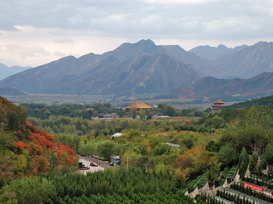 景仰园公墓墓地景观